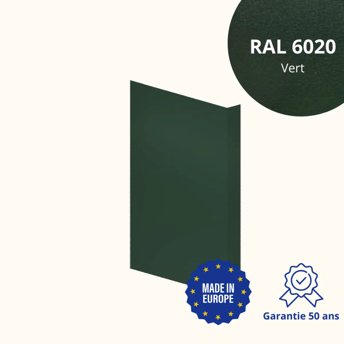 Habillage de tableau Vert Mat