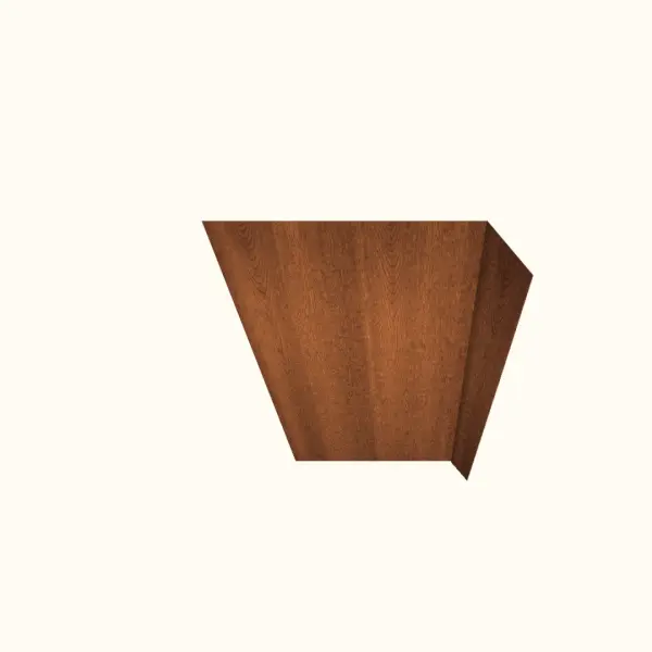 Habillage de linteau Chêne Doré 3D - 4