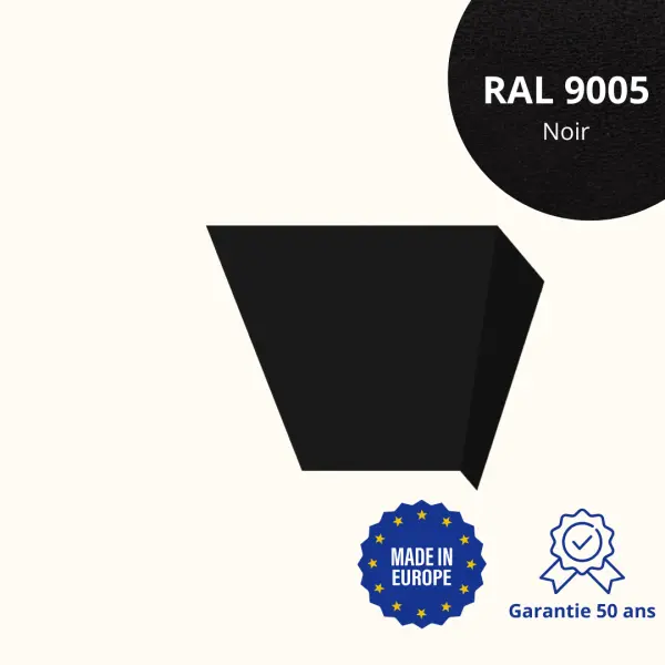 Habillage de linteau Noir Mat