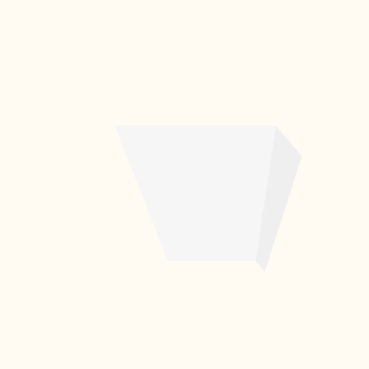 Habillage de linteau Blanc Brillant