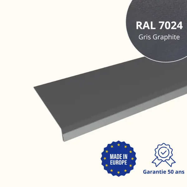 Habillage de rive Gris Graphite Mat