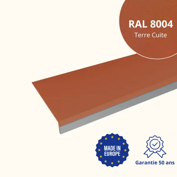 Habillage de rive Terre Cuite Mat