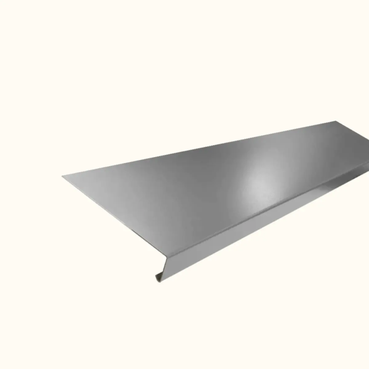 Appui de fenêtre Gris Clair brillant