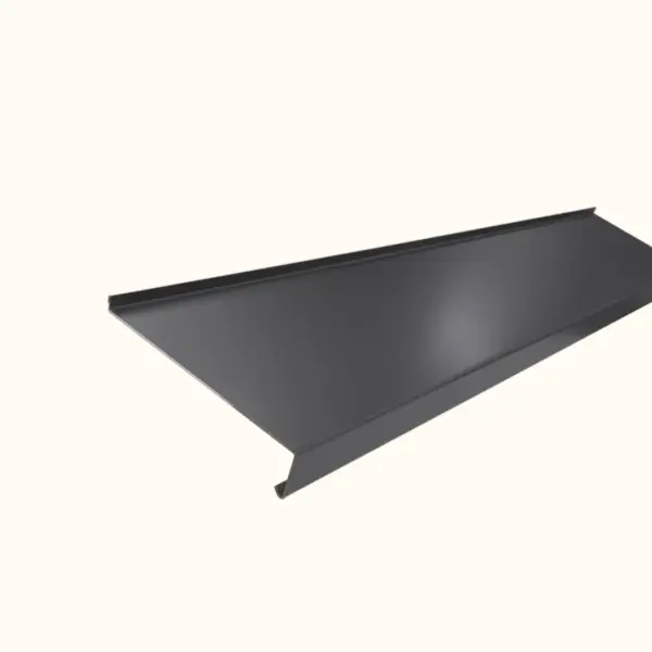 Appui de fenêtre avec rebord Gris Graphite Mat - 4