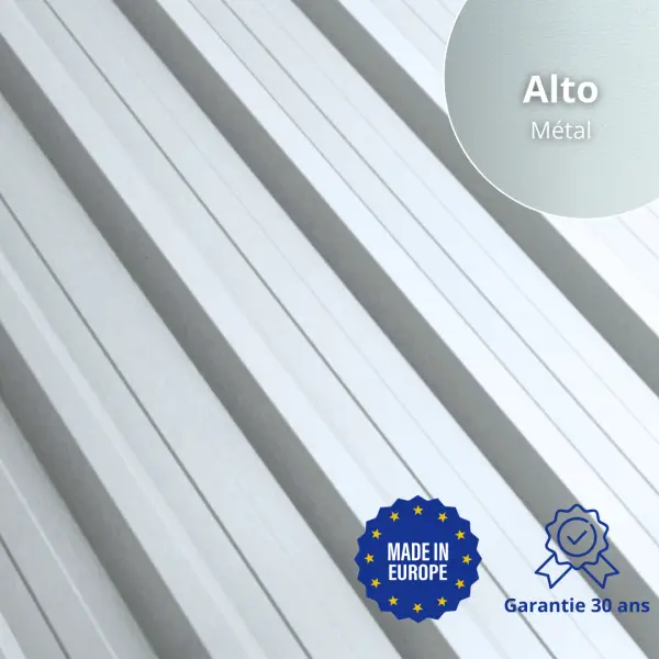 Tôle de toiture bac acier Alto Métal - 1
