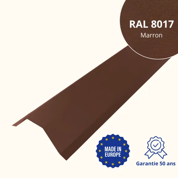 Faitière pour toiture Savanna Marron mat - 1