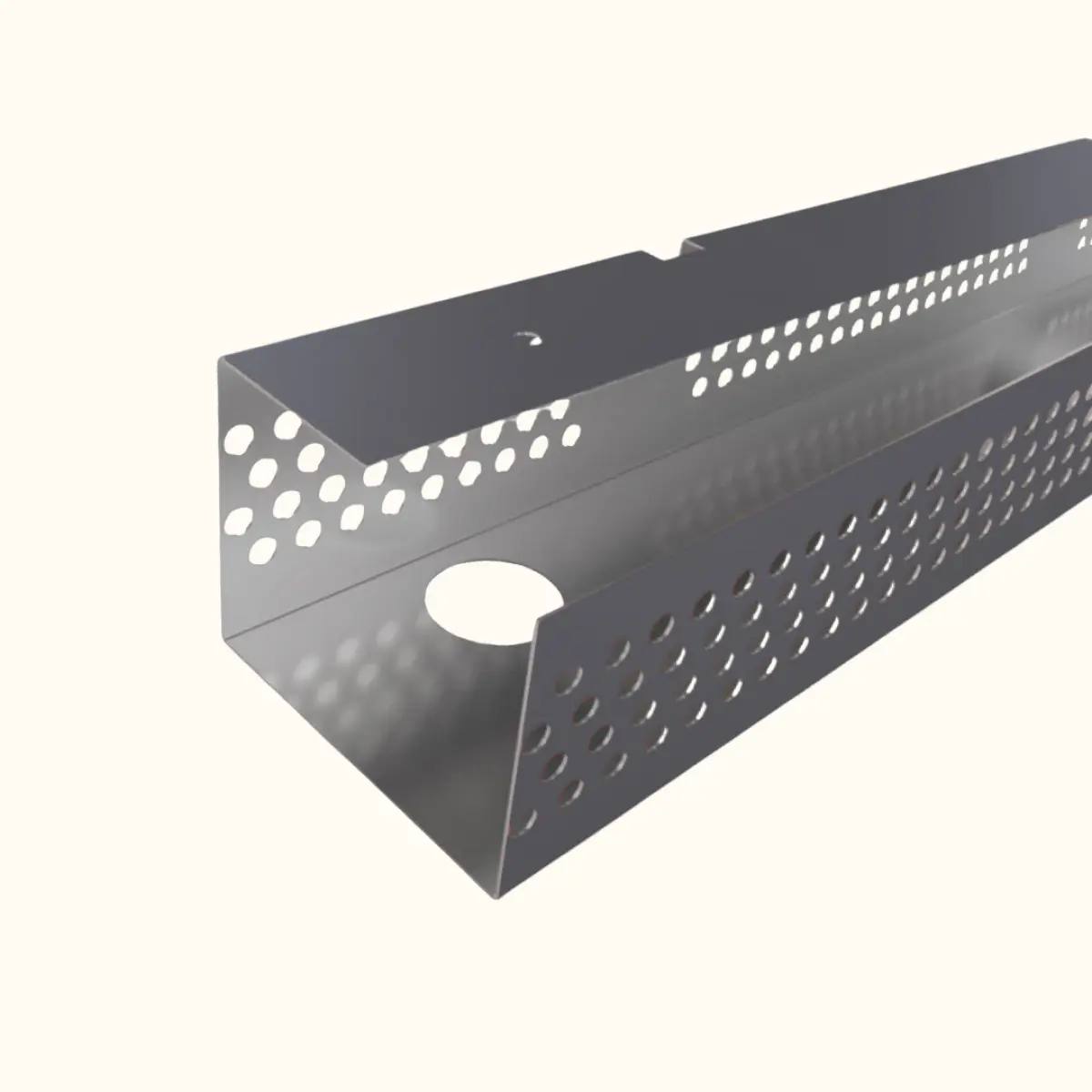 Profil de ventilation pour faîtage de toiture Savanna Gris Graphite mat