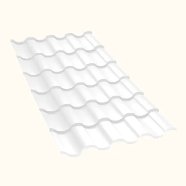 Tôle aluminium imitation tuile Centro Alu - 11