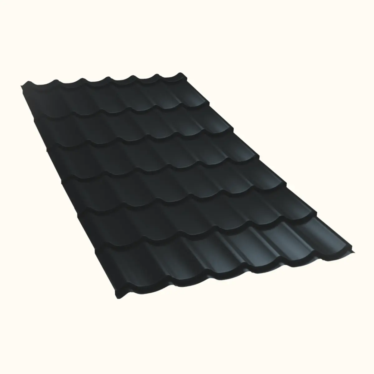 Tôle aluminium imitation tuile Vello Alu