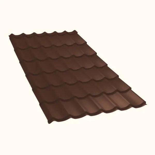 Tôle aluminium imitation tuile Vello Alu - 7