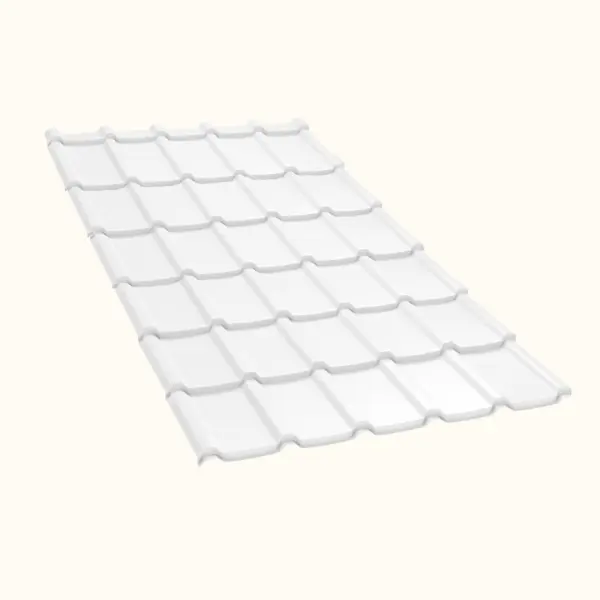 Tôle aluminium imitation tuile Allano Alu - 11