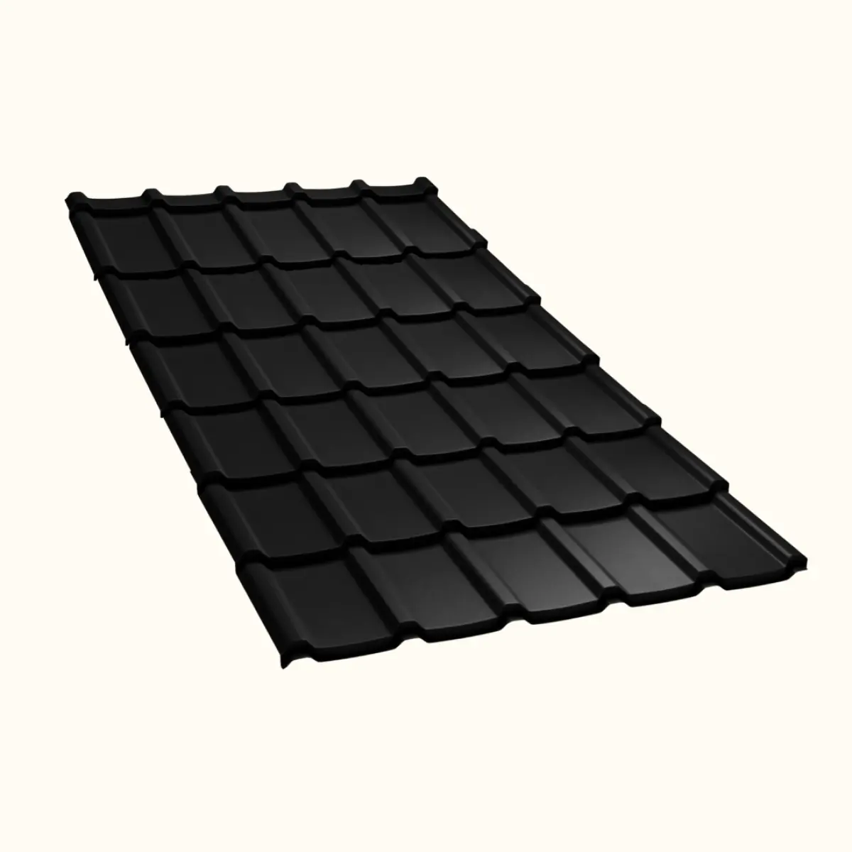 Tôle aluminium imitation tuile Allano Alu