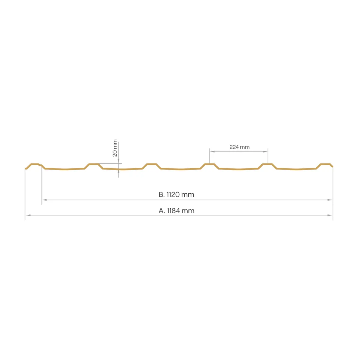 Tôle aluminium imitation tuile Allano Alu
