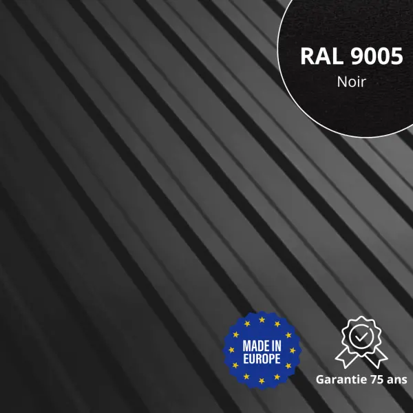 Tôle de toiture bac acier en aluminium Amedia - 8