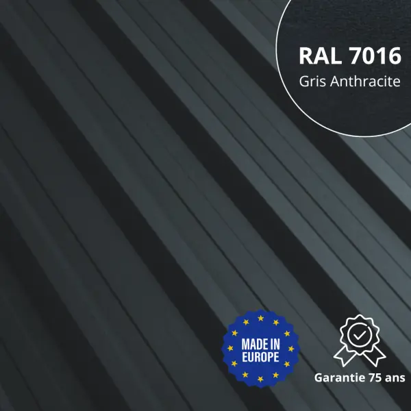 Tôle de toiture bac acier en aluminium Balta - 4