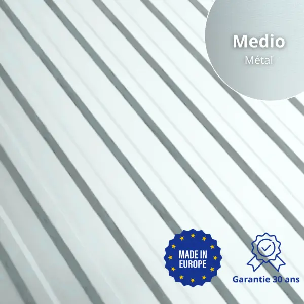 Tôle de toiture bac acier Medio Métal - 1