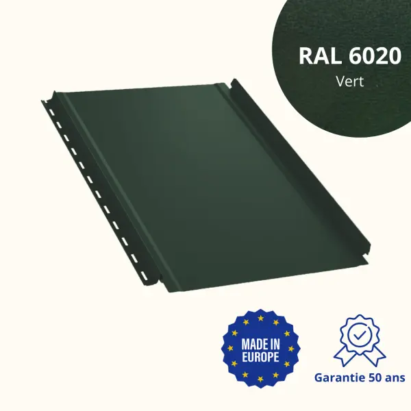 Joint debout Snap Lock Vert mat - 1