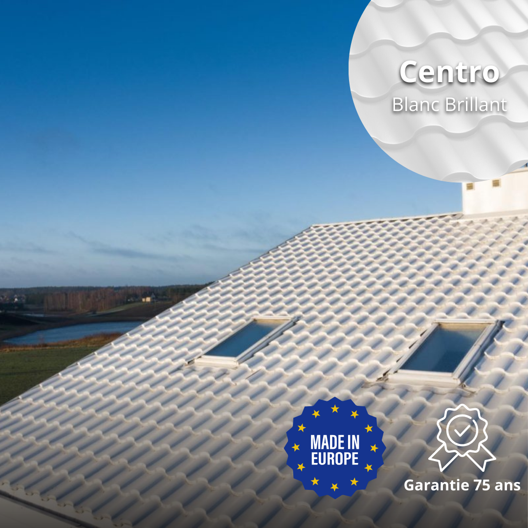 Tôle de toiture en aluminium