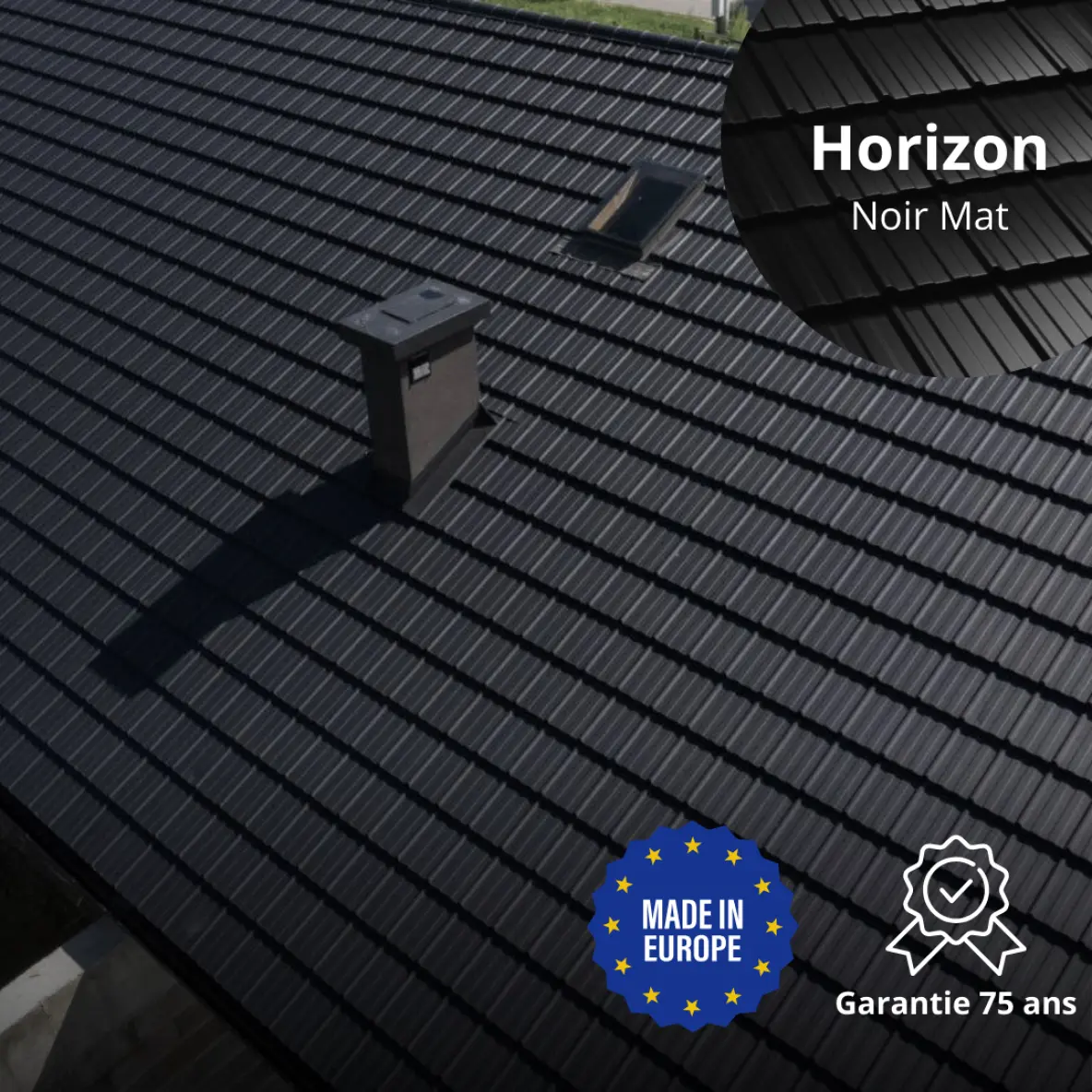 Tôle de toiture en aluminium