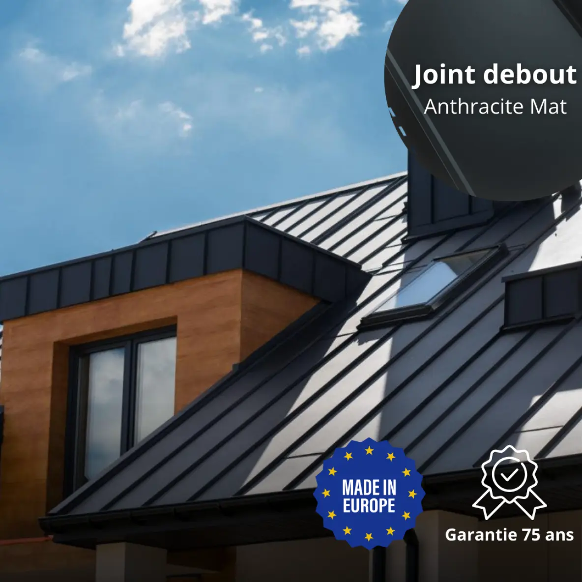 Tôle de toiture en aluminium