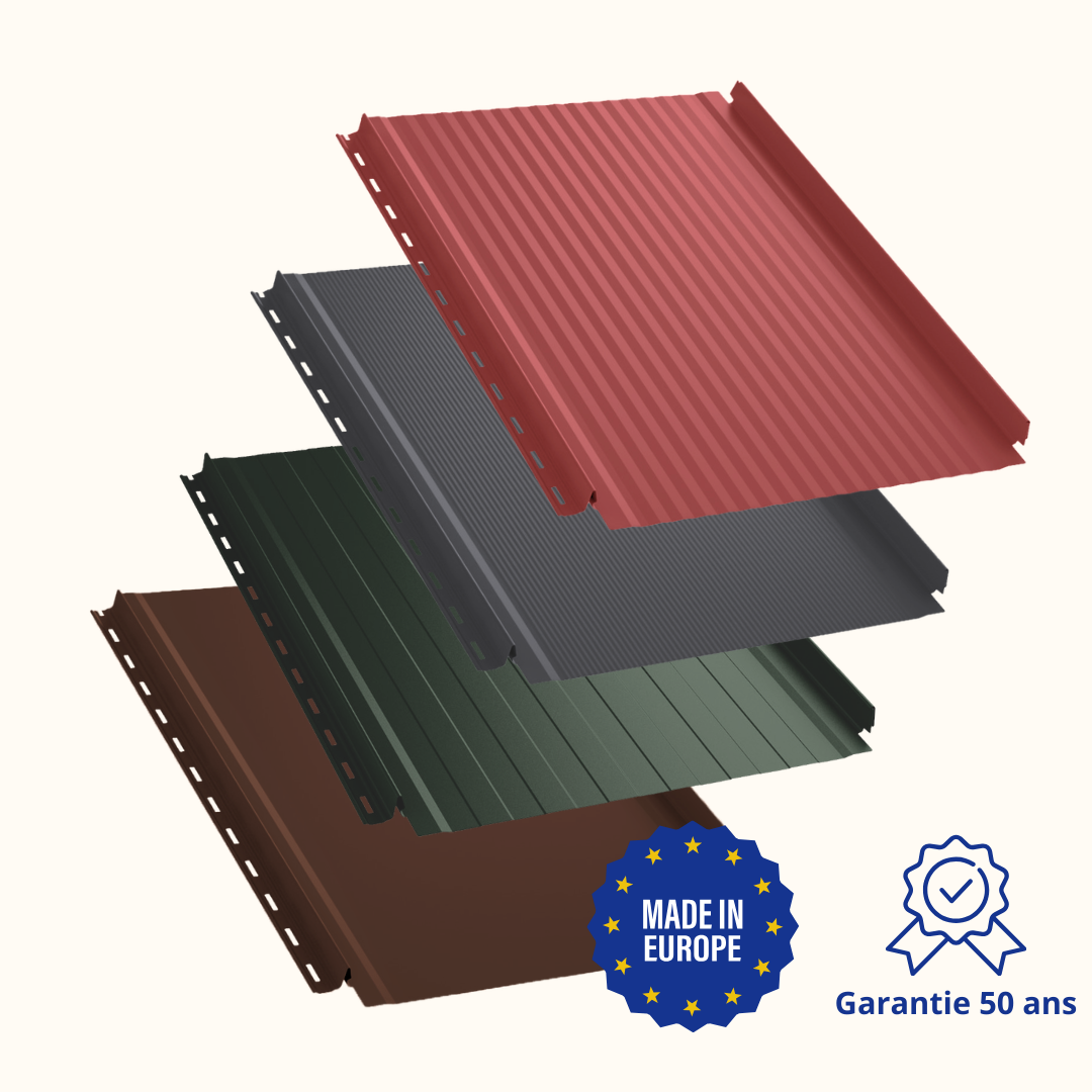 Toiture joint debout Snap Lock