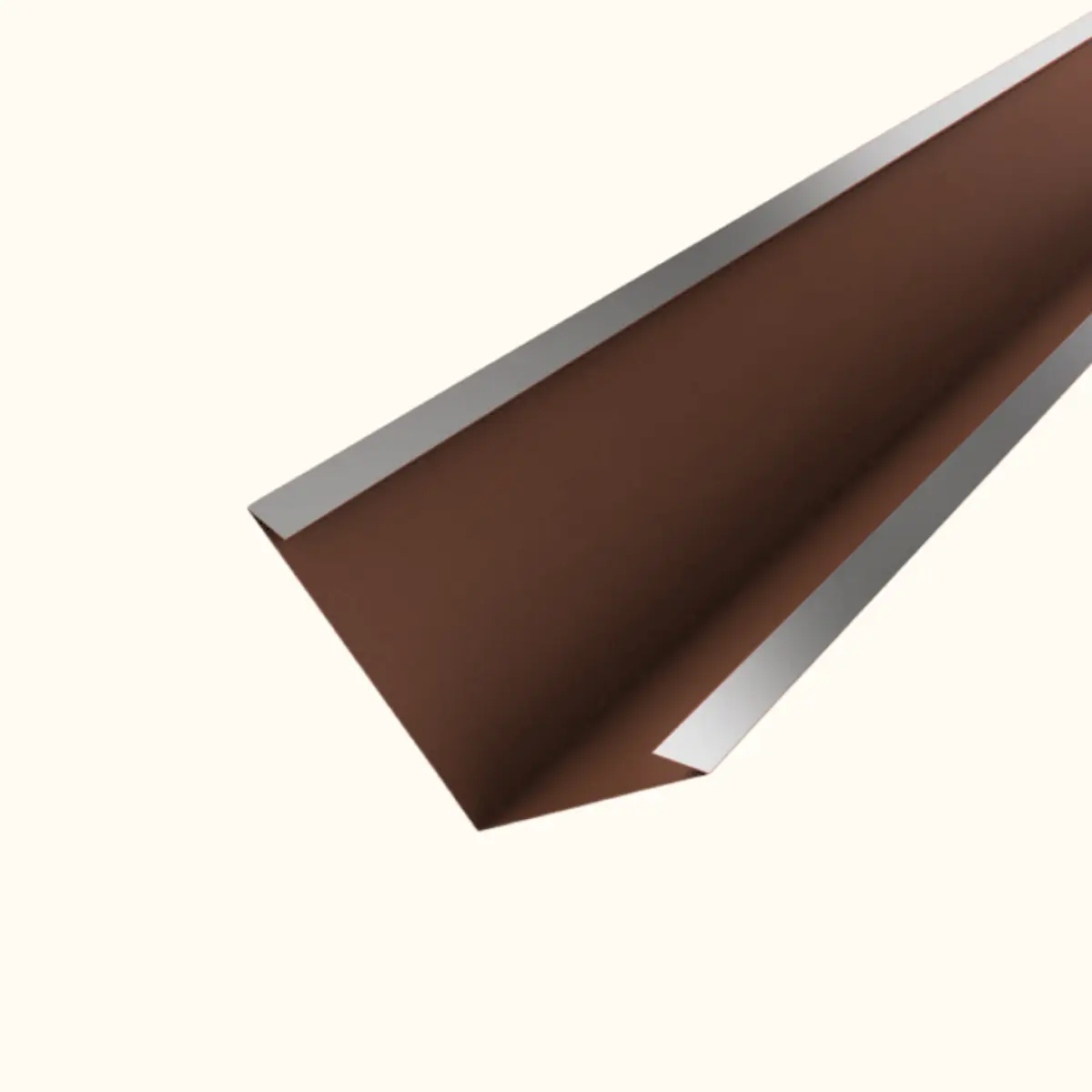 Bande de noue Marron Mat