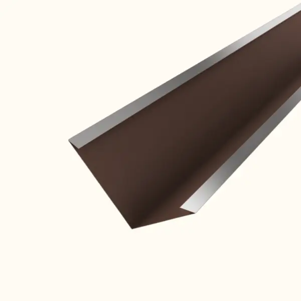 Bande de noue Brun Gris Mat - 4